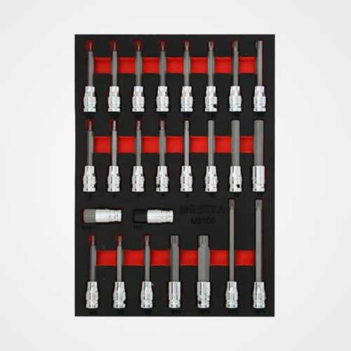 25pcs 12.5mm Bit Socket Tool Set (In Tray) 25pcs 12.5mm Bit Socket Tool Set (in Tray)