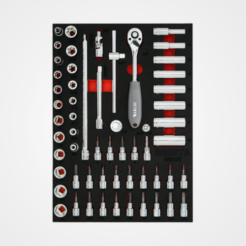 58pcs 10mm Socket Tool Set (In Tray) 58pcs 10mm Socket Tool Set (in Tray)
